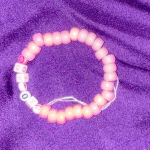 Pink Beaded Bracelet